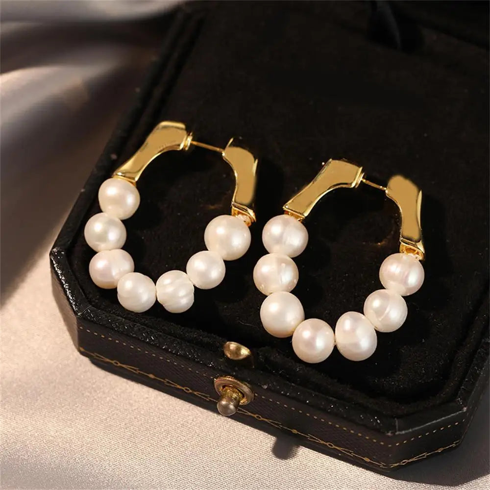 Seafoam Pearl Earrings
