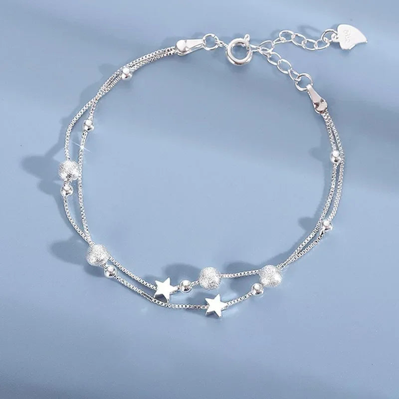 Silver Star Bracelet