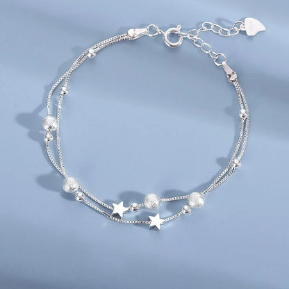 Silver Star Bracelet