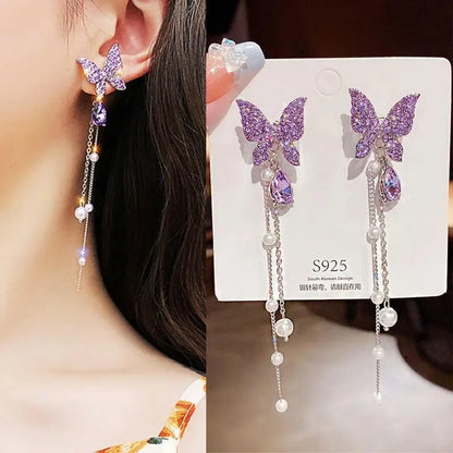 Butterfly Pearl Earcuff