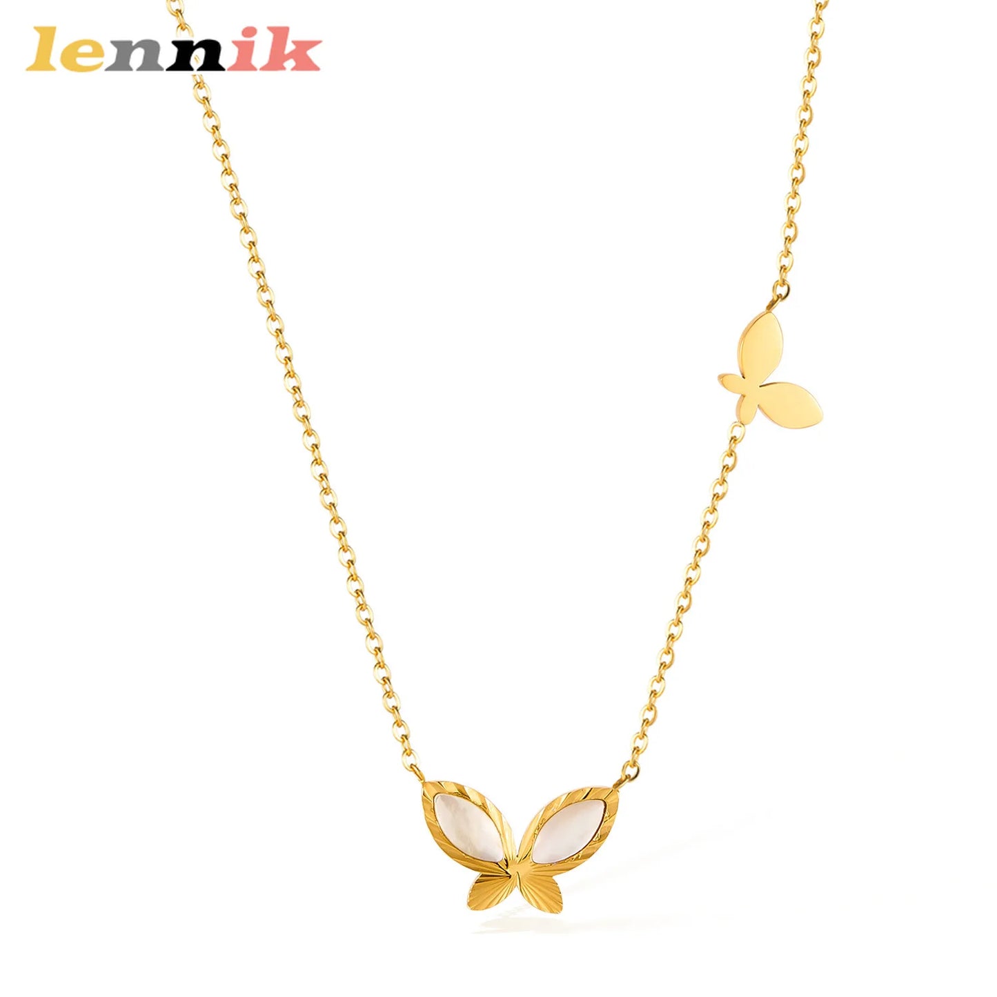 Fayra Butterfly Necklace
