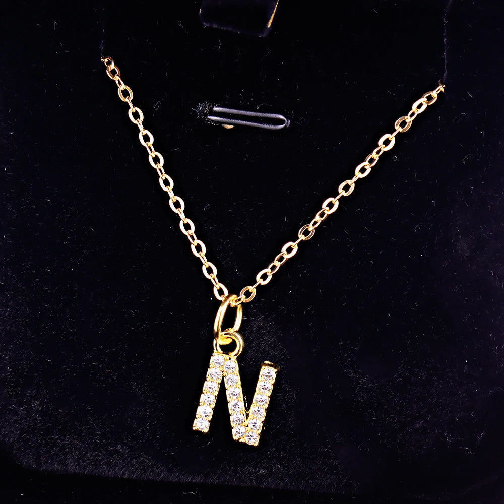 Initial Glow Necklace