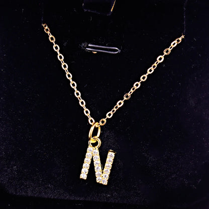 Initial Glow Necklace