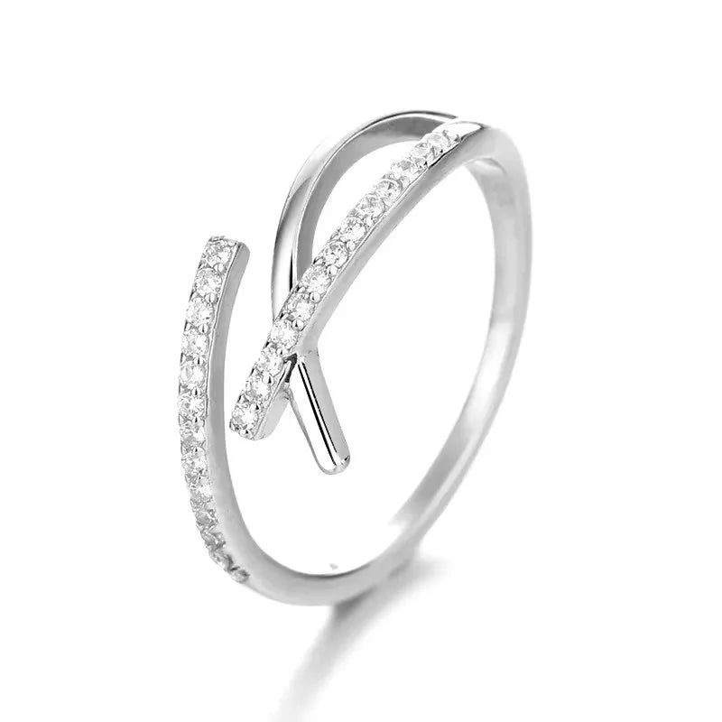 Crystal Open Ring