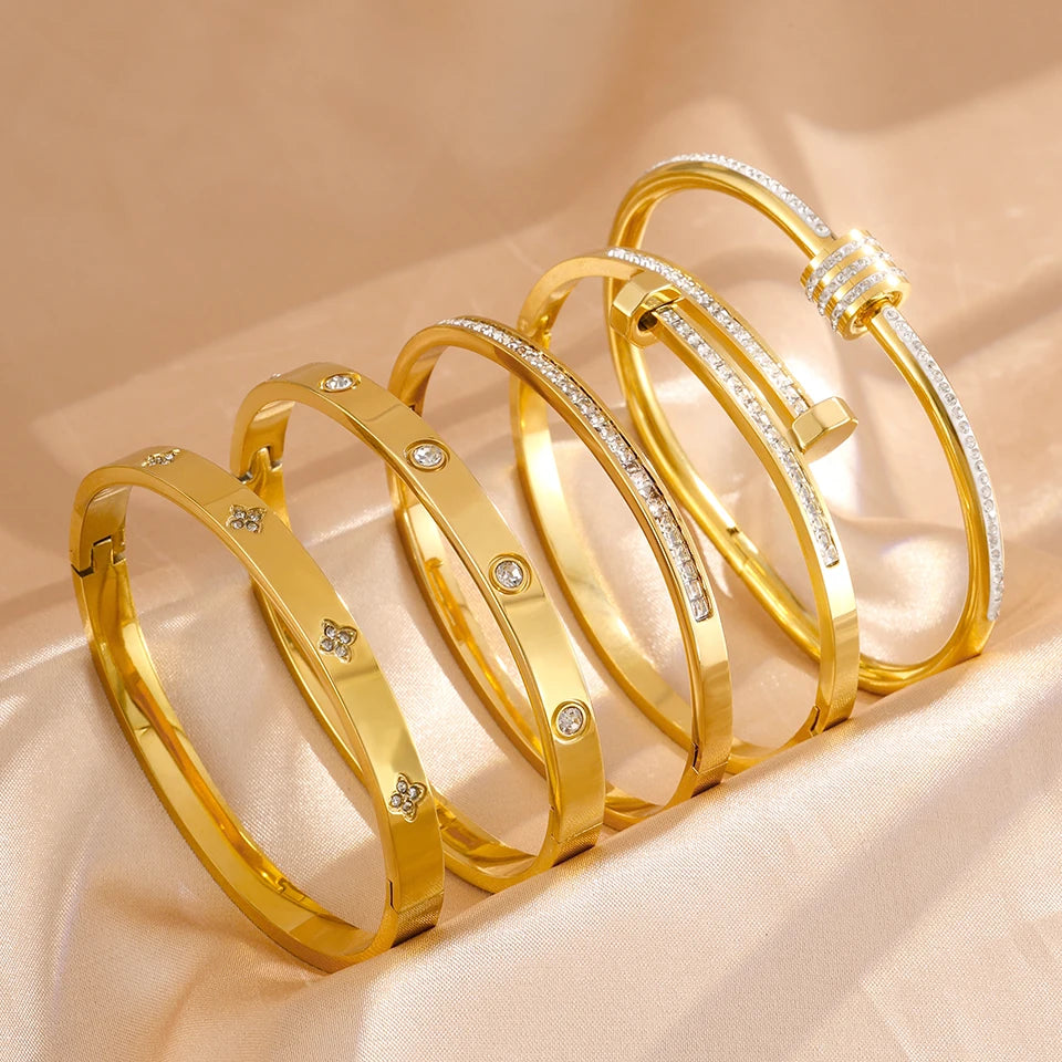 Luxe Stacked Bangles