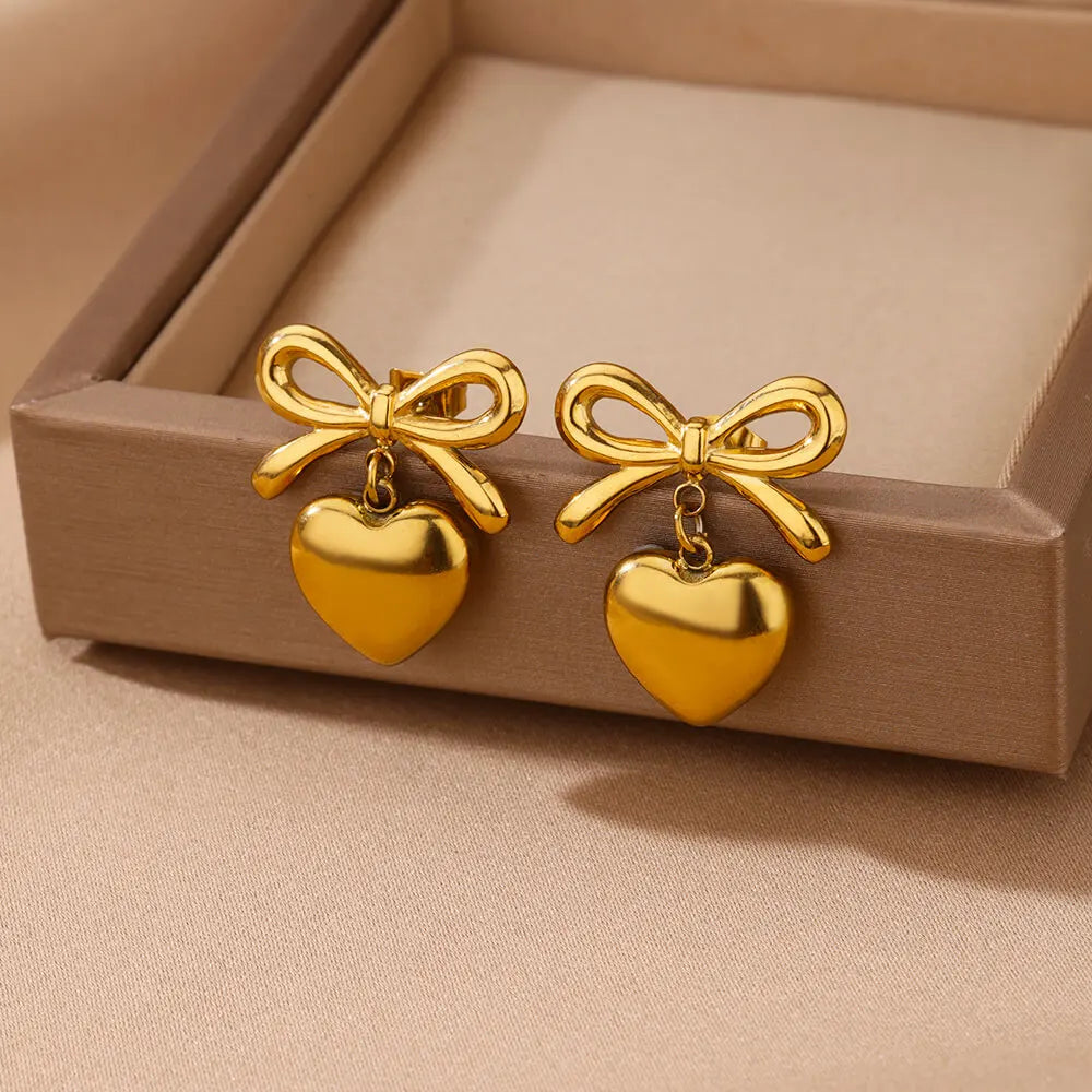 Kesha Bow Earrings