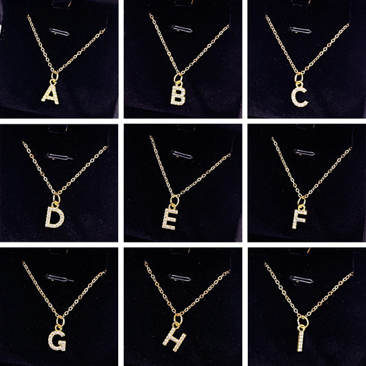 Initial Glow Necklace