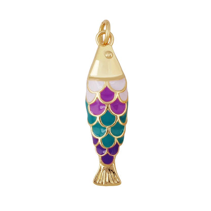 Golden Fish Charm