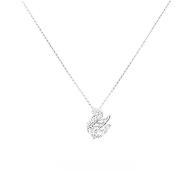 Swan Crystal Necklace