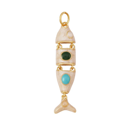 Golden Fish Charm