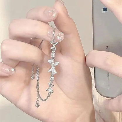 Sakura Crystal Necklace