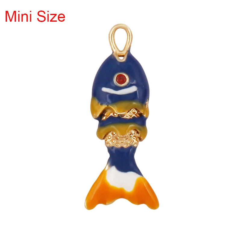 Golden Fish Charm