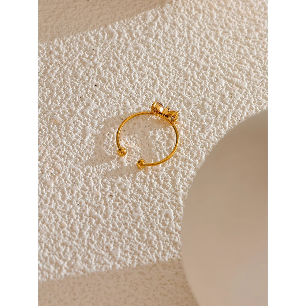 Celeste Bow Ring