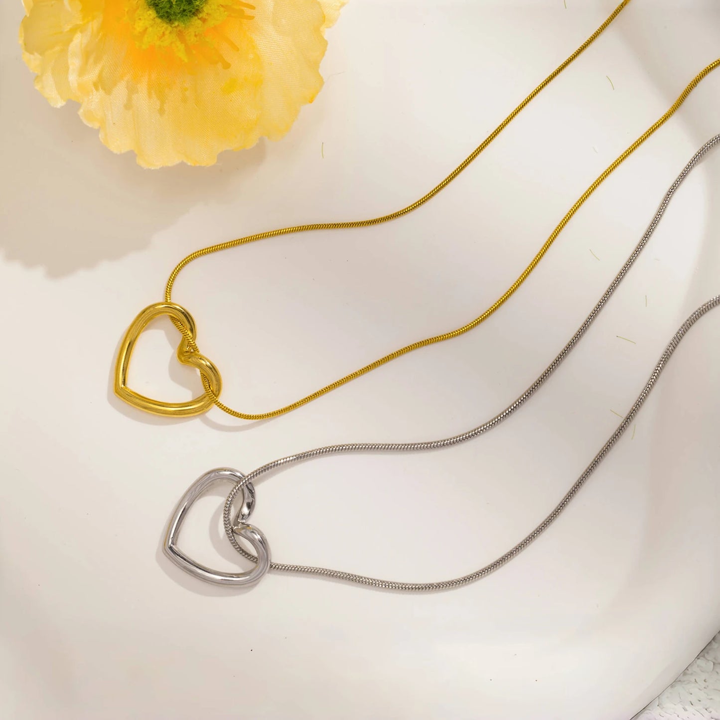 Darla Heart Necklace