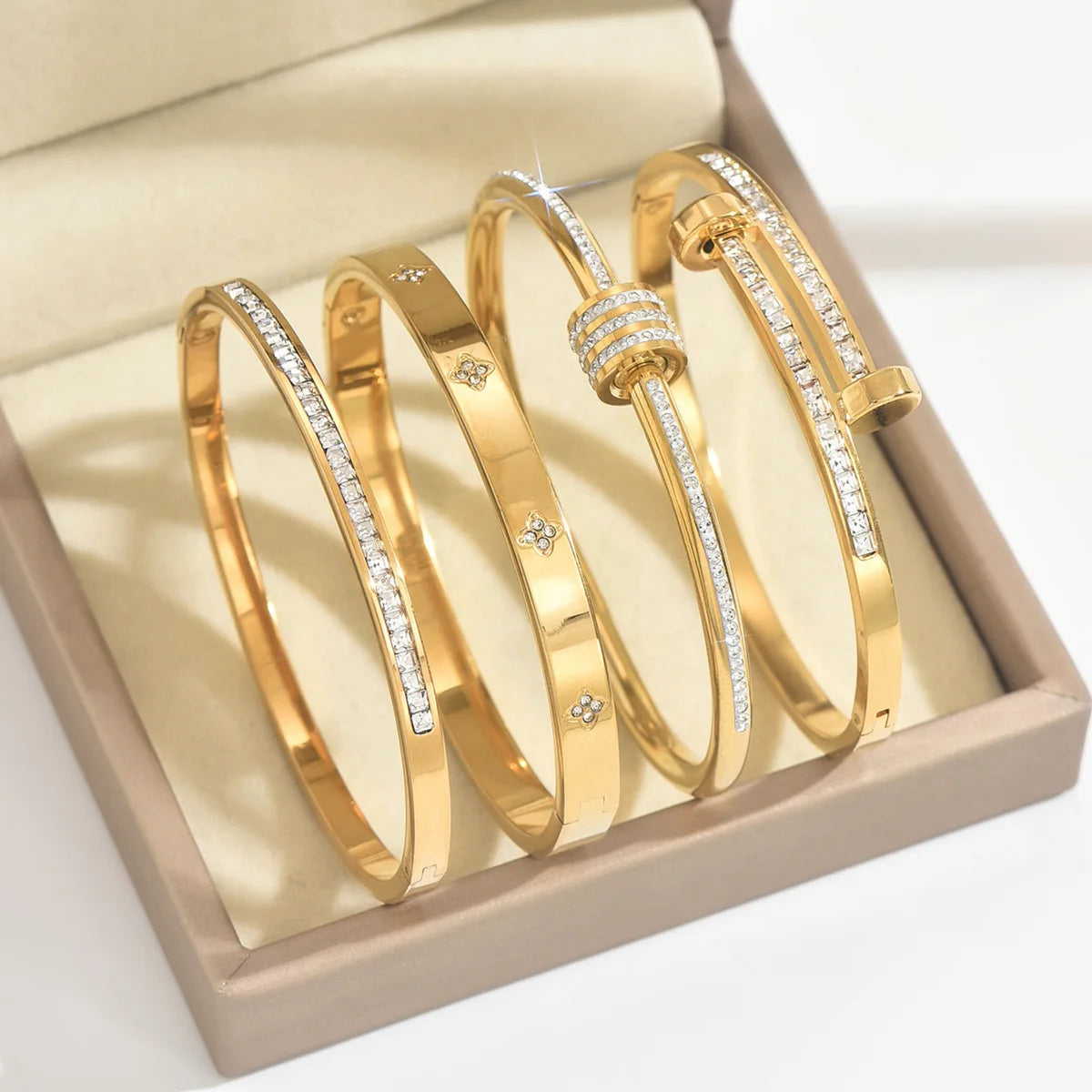Luxe Stacked Bangles