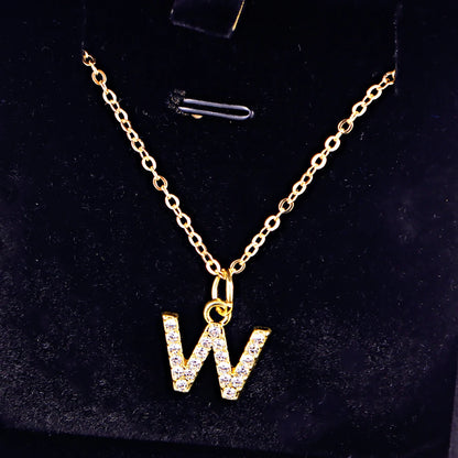 Initial Glow Necklace
