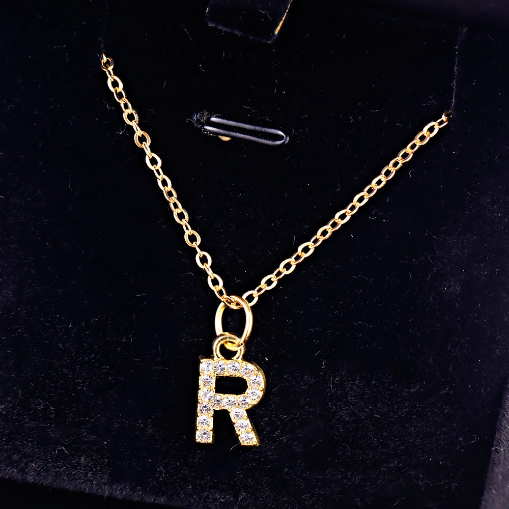 Initial Glow Necklace