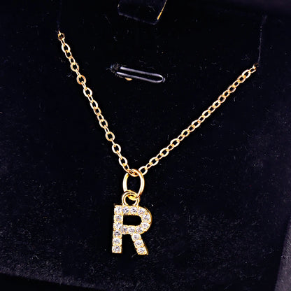 Initial Glow Necklace