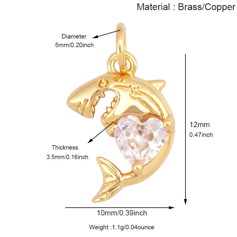 Golden Fish Charm
