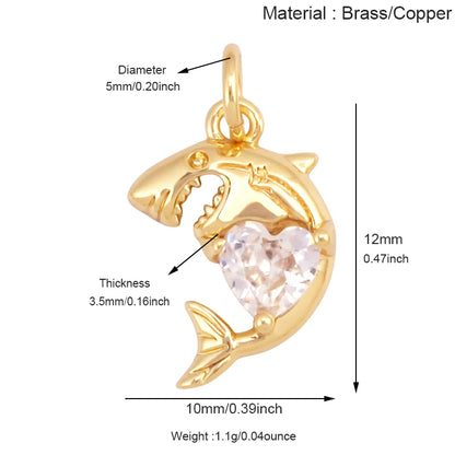 Golden Fish Charm