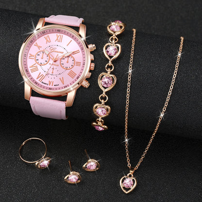 Blush Butterfly Watch Set