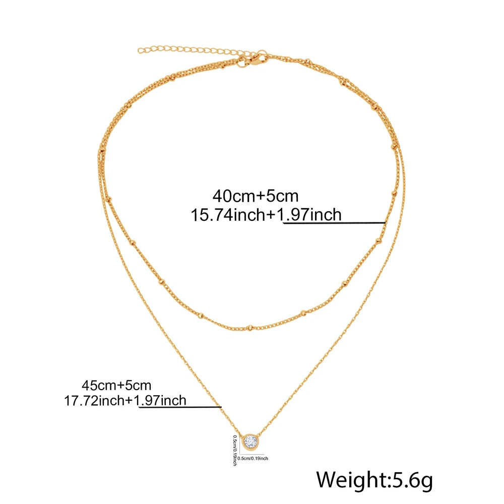 Diamond Layer Necklace