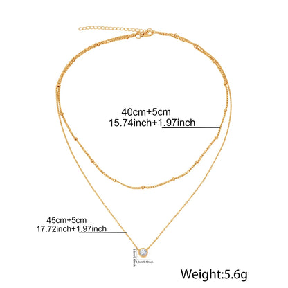 Diamond Layer Necklace