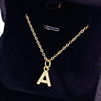 Initial Glow Necklace