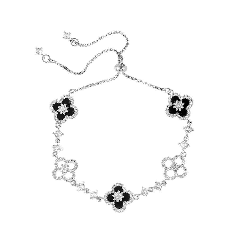Sakura Clover Bracelet
