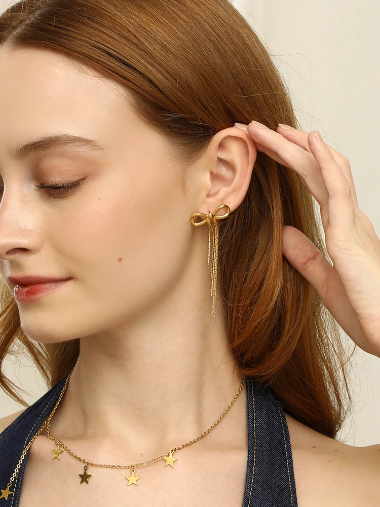 Valentina Bow Earrings