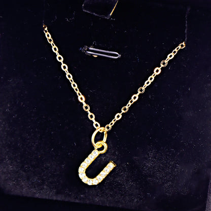 Initial Glow Necklace