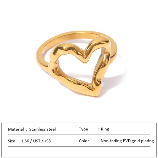 Heart Loop Ring
