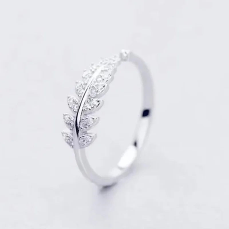 Floral Open Ring