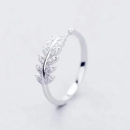 Floral Open Ring