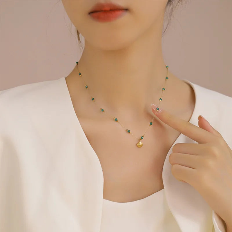 Shell Bloom Necklace