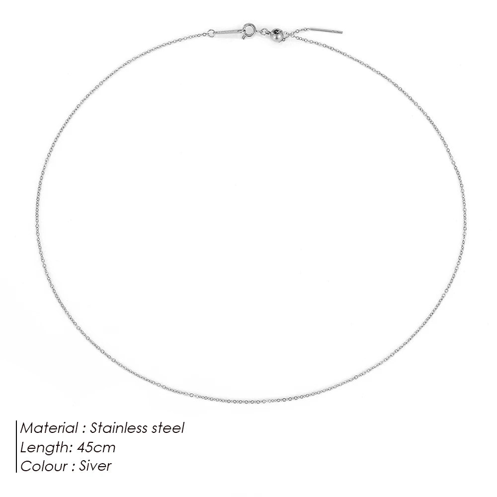 Minimal Drop Necklace