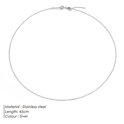 Minimal Drop Necklace