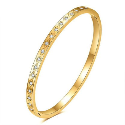 Stardust Gold Bangle