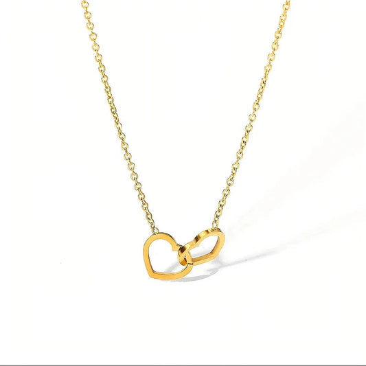 Linked Heart Necklace