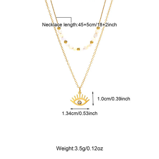 Lume Eye Necklace