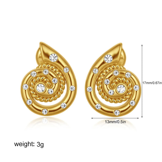 Adele Spiral Earrings