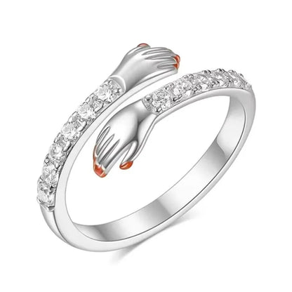 Floral Open Ring