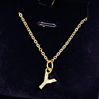 Initial Glow Necklace