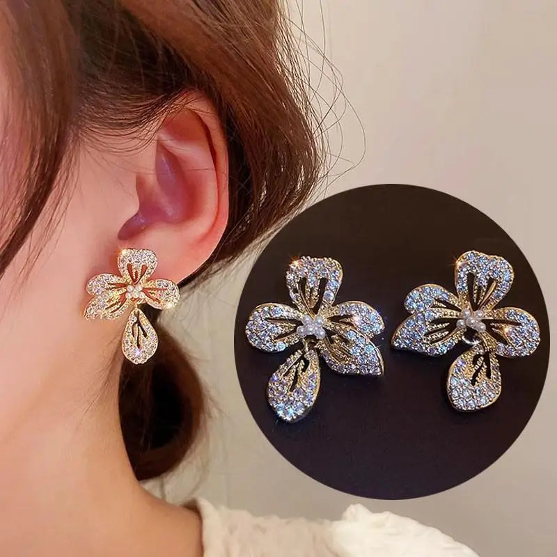 Emerald Butterfly Earrings