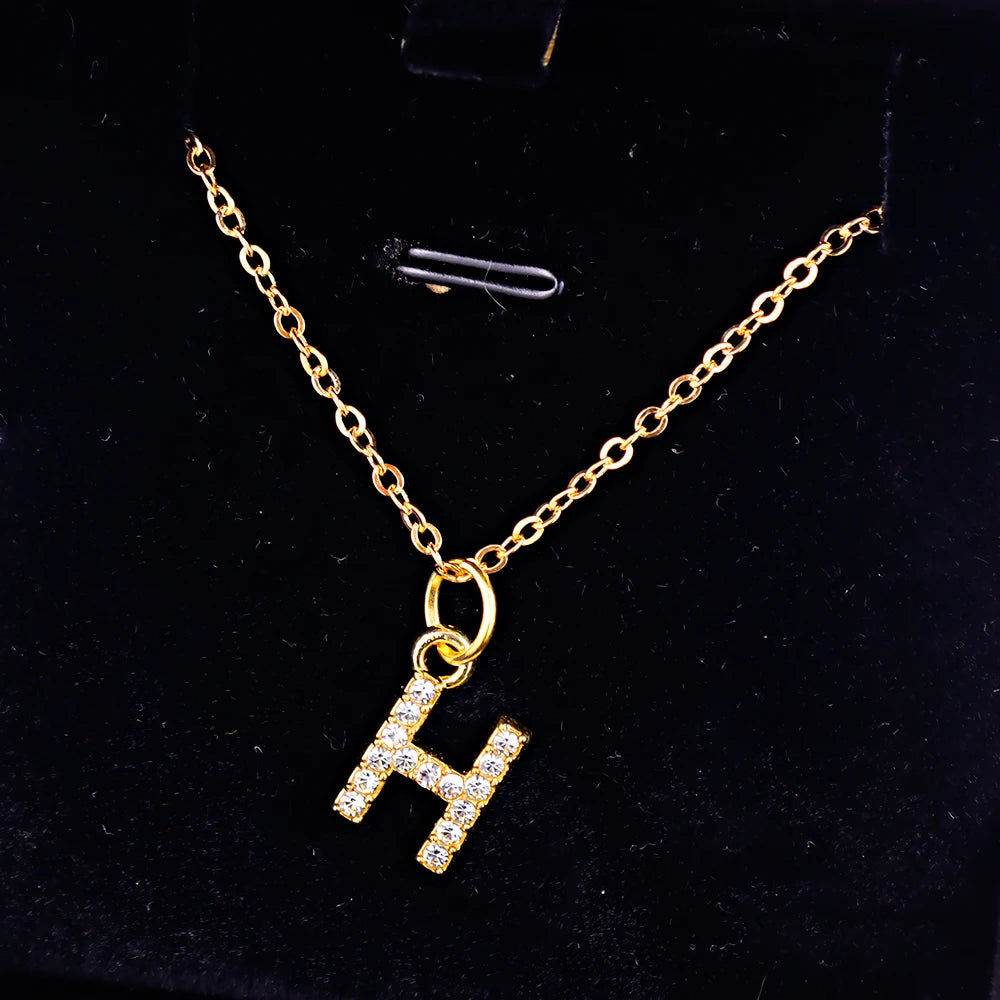 Initial Glow Necklace