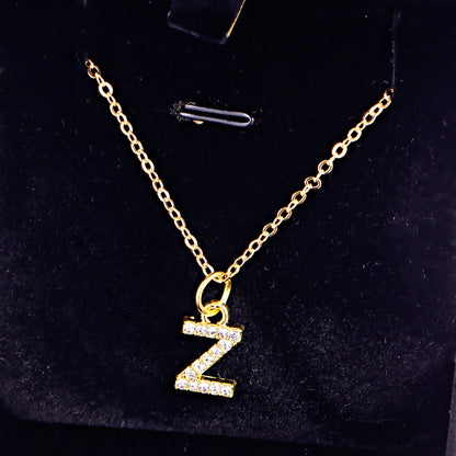 Initial Glow Necklace