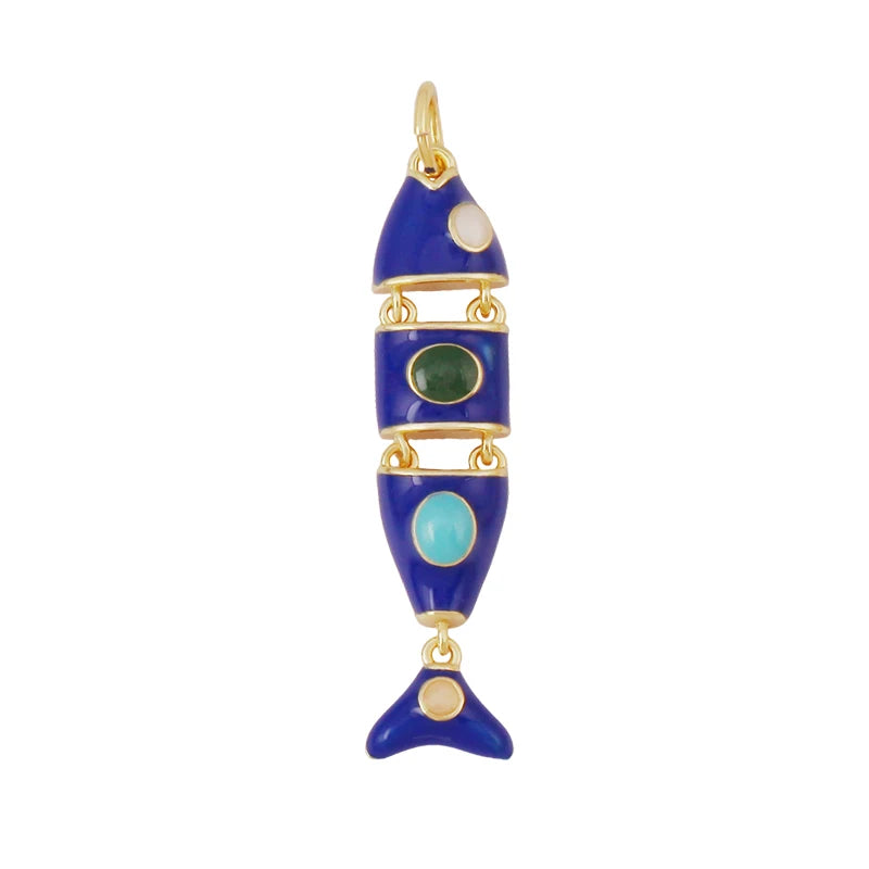 Golden Fish Charm