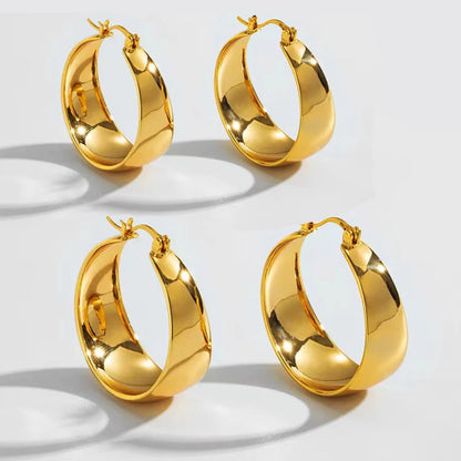Bold Gold Hoops