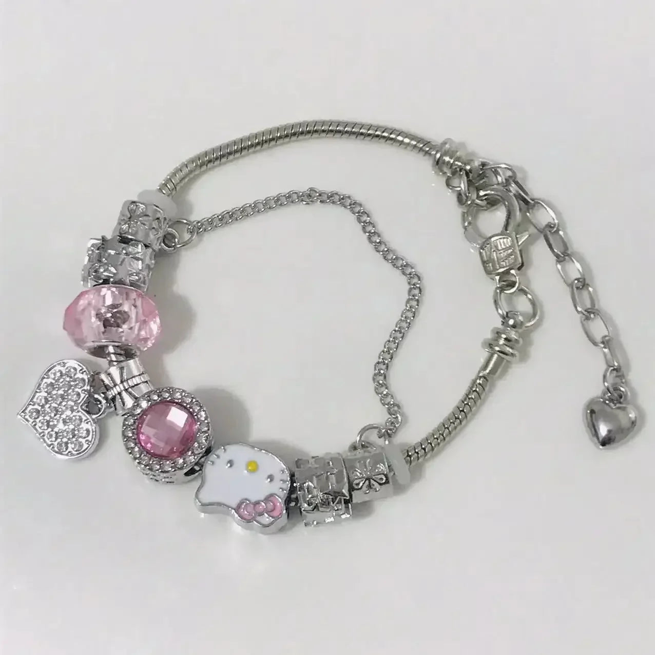 Pink Kitty Bracelet