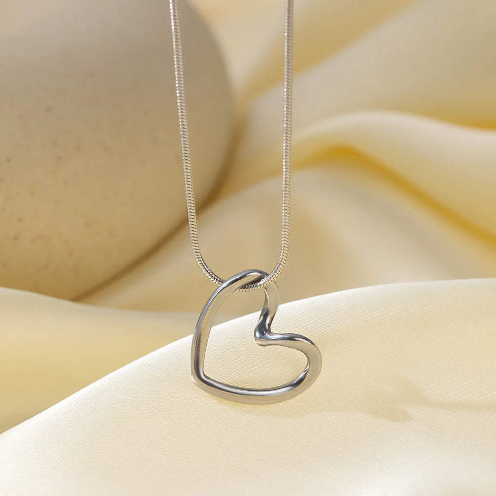 Darla Heart Necklace